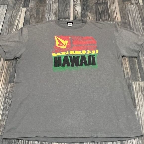 ๐๏ธโ๏ธ๐โโ๏ธ Vintage VOLCOM HAWAII North Shore SURF T-Shirt RARE Graphics XL - EUC - Picture 3 of 10